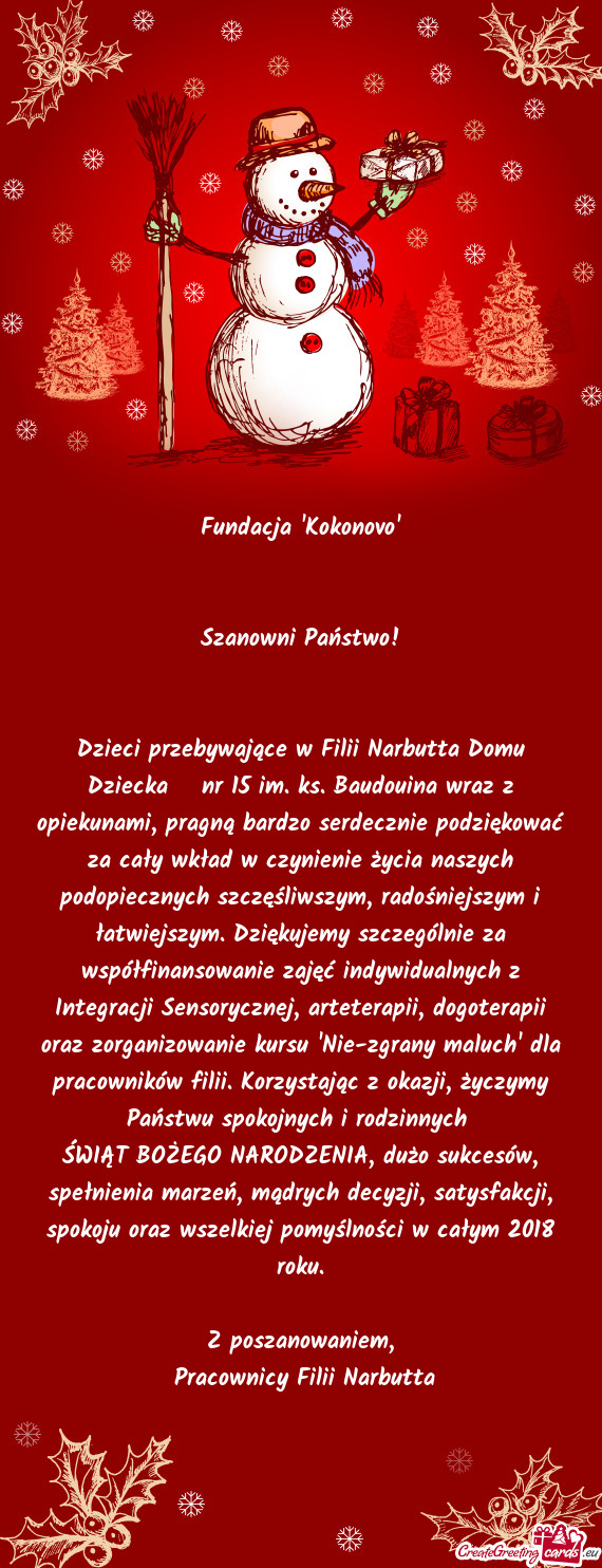 Fundacja "Kokonovo"