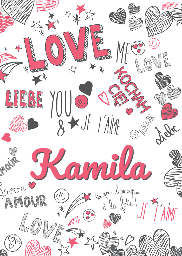 Kocham Cię Kamila