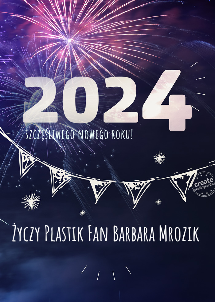 Plastik Fan Barbara Mrozik