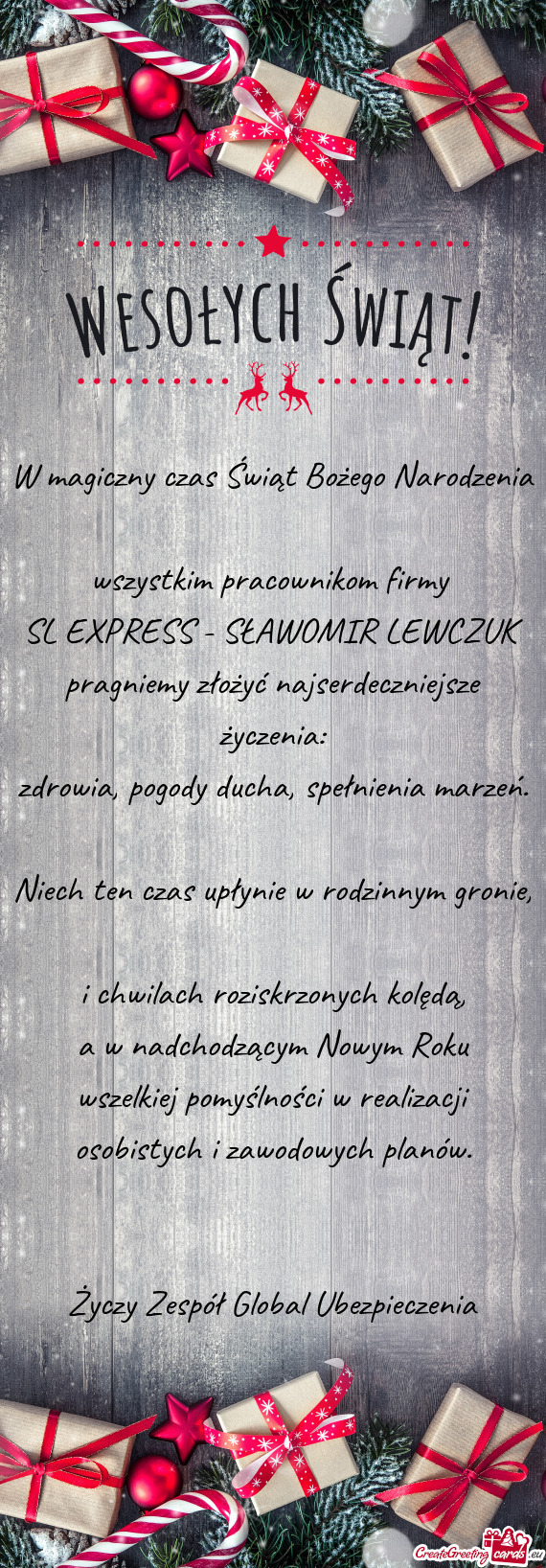 SL EXPRESS - SŁAWOMIR LEWCZUK