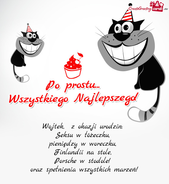 Wojtek, z okazji urodzin: