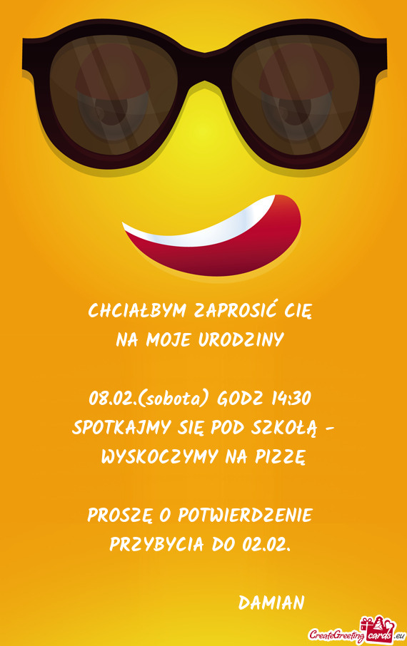 08.02.(sobota) GODZ 14:30