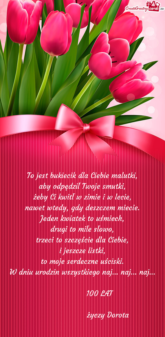 100 LAT           Dorota