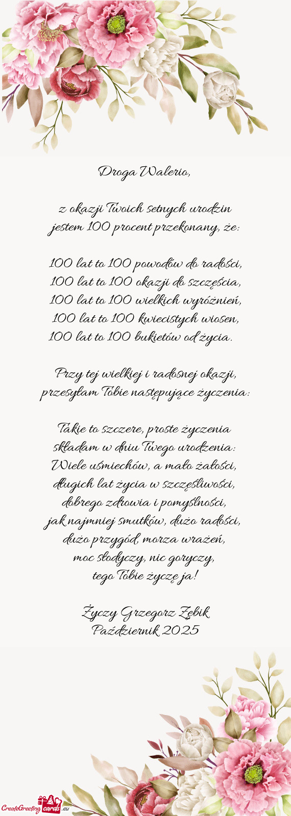 100 lat to 100 powodów do radości