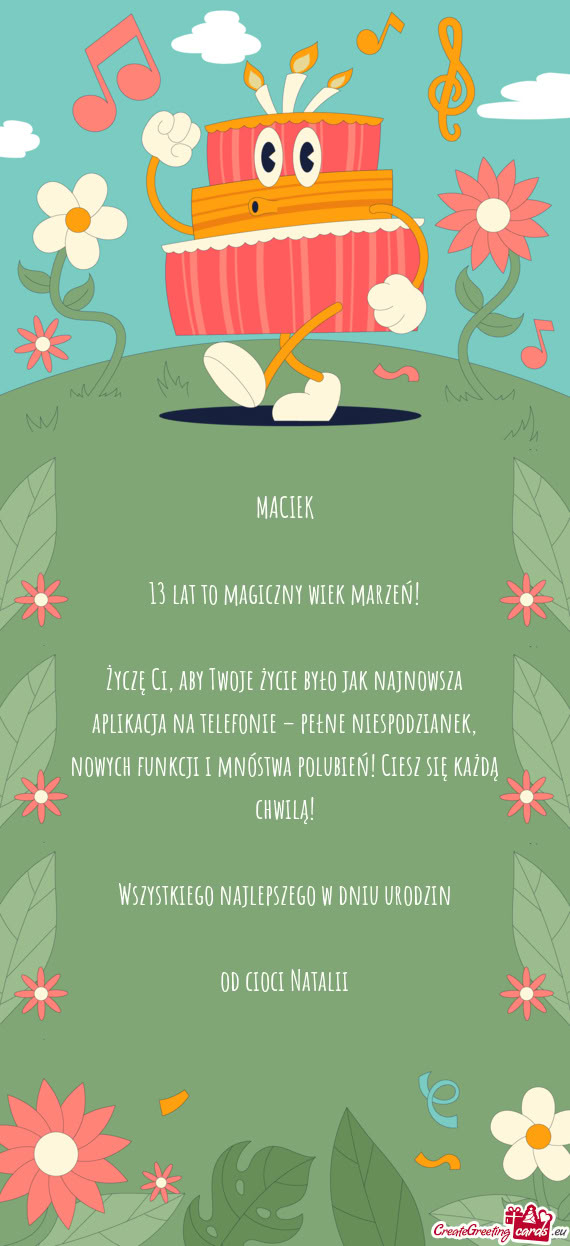 13 lat to magiczny wiek marzeń