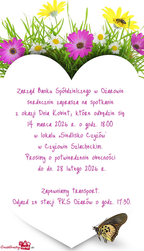 14 marca 2026 r. o godz. 18:00