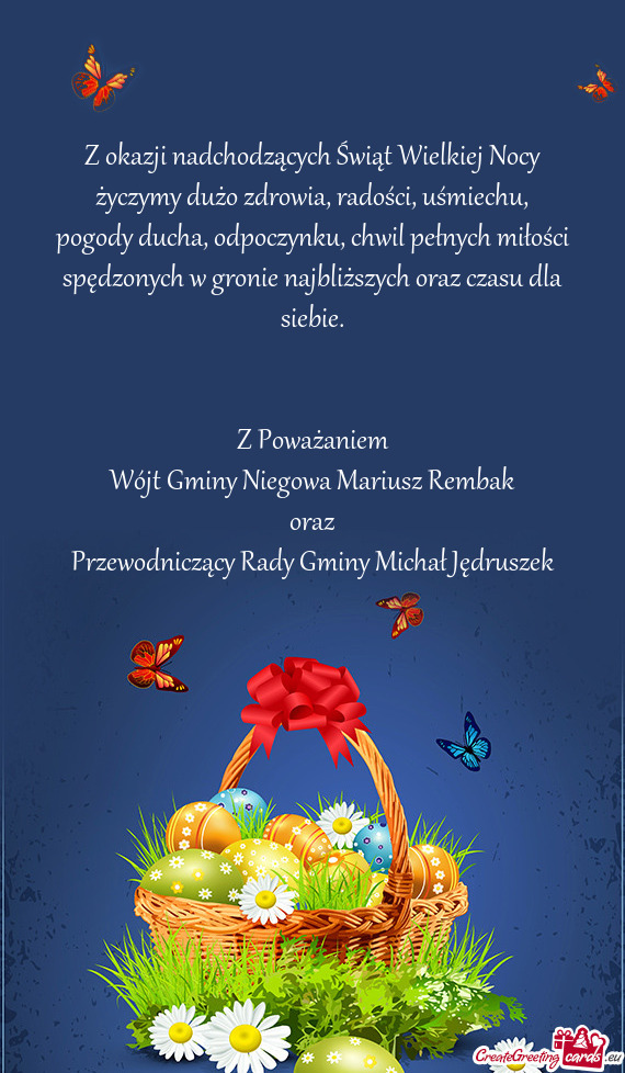 Spędzonych w gronie najbliższych oraz czasu dla siebie