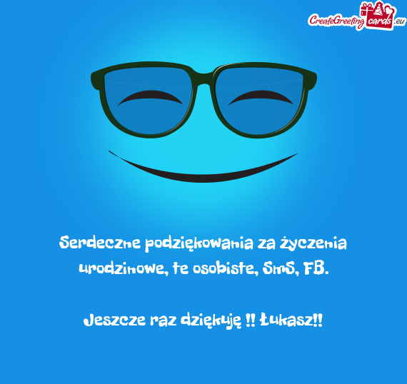 Jeszcze raz dziękuję !! Łukasz