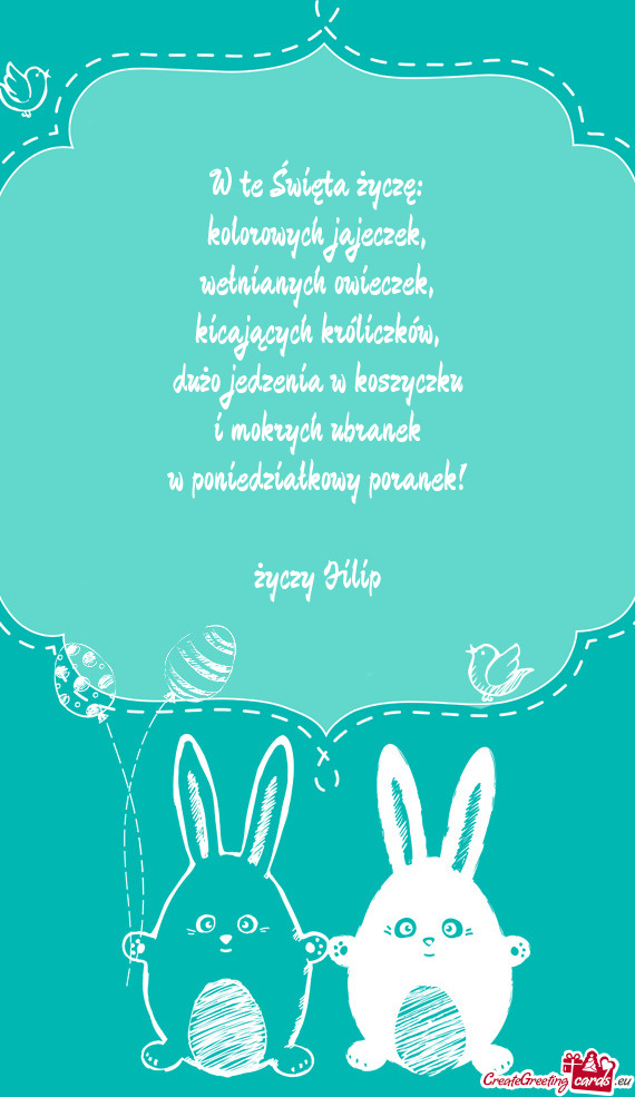 Dużo jedzenia w koszyczku i mokrych ubranek w poniedziałkowy poranek! Filip