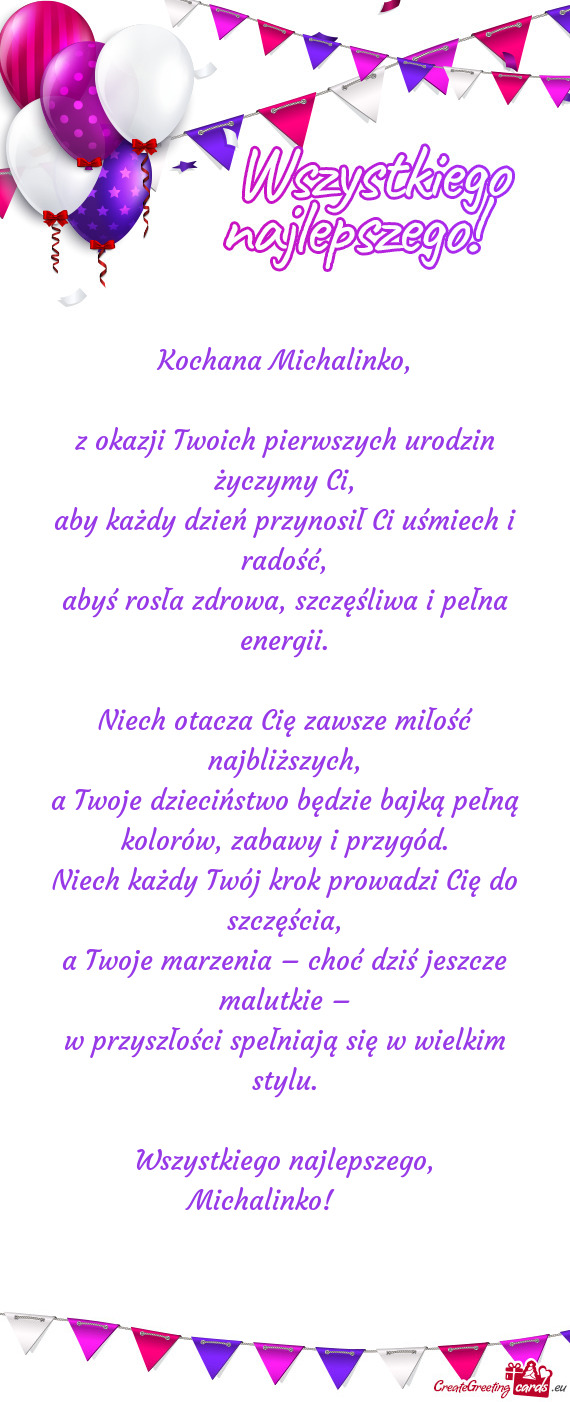 Aby każdy dzień przynosił Ci uśmiech i radość