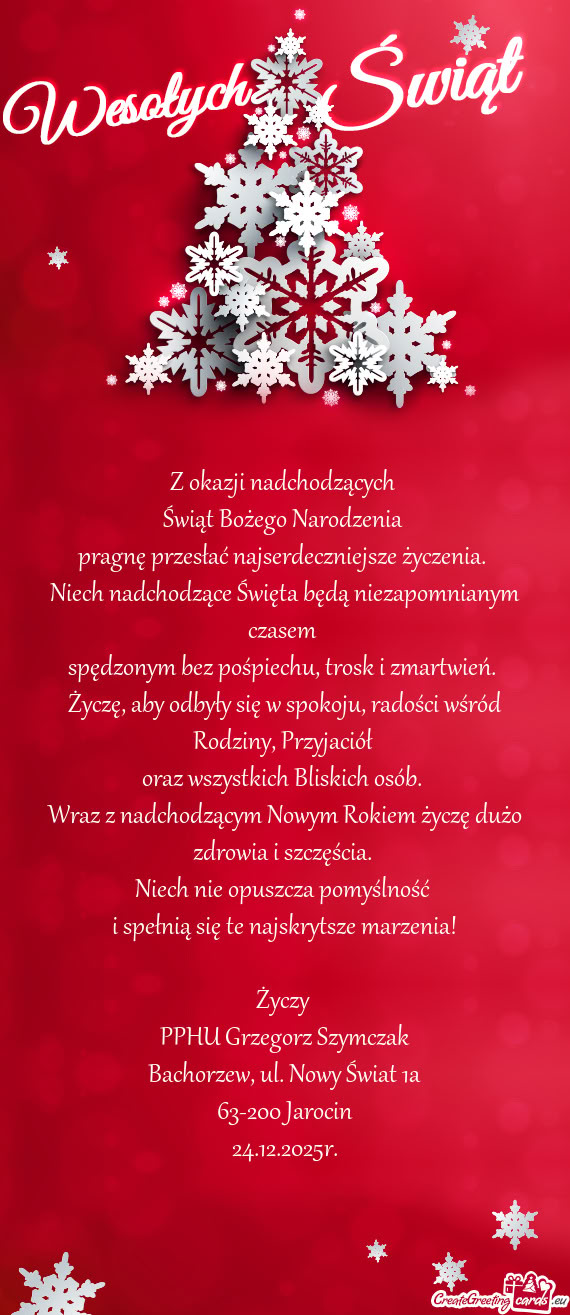 Bachorzew, ul. Nowy Świat 1a