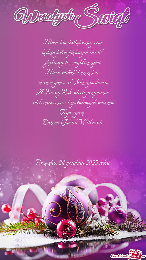 Zawsze gości w Waszym domu