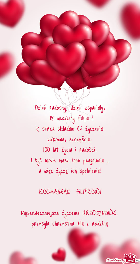 18 urodziny Filipa
