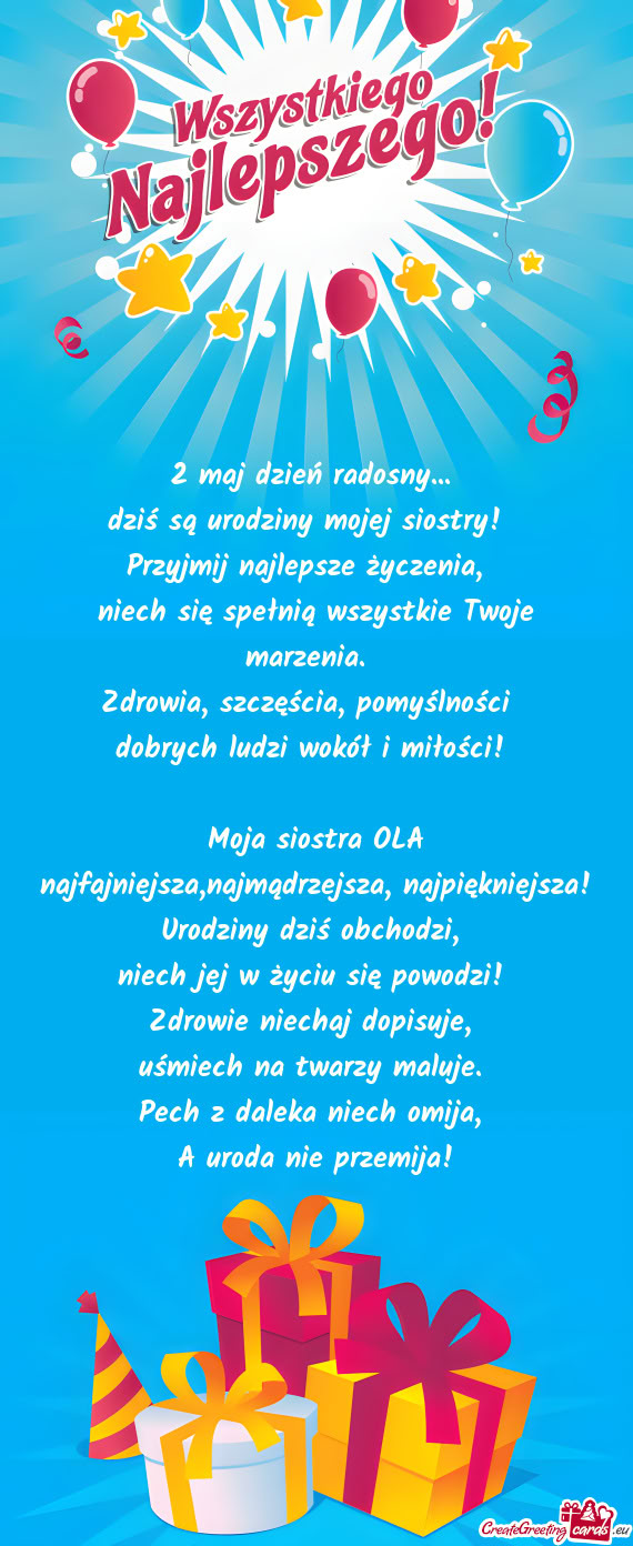 2 maj dzień radosny