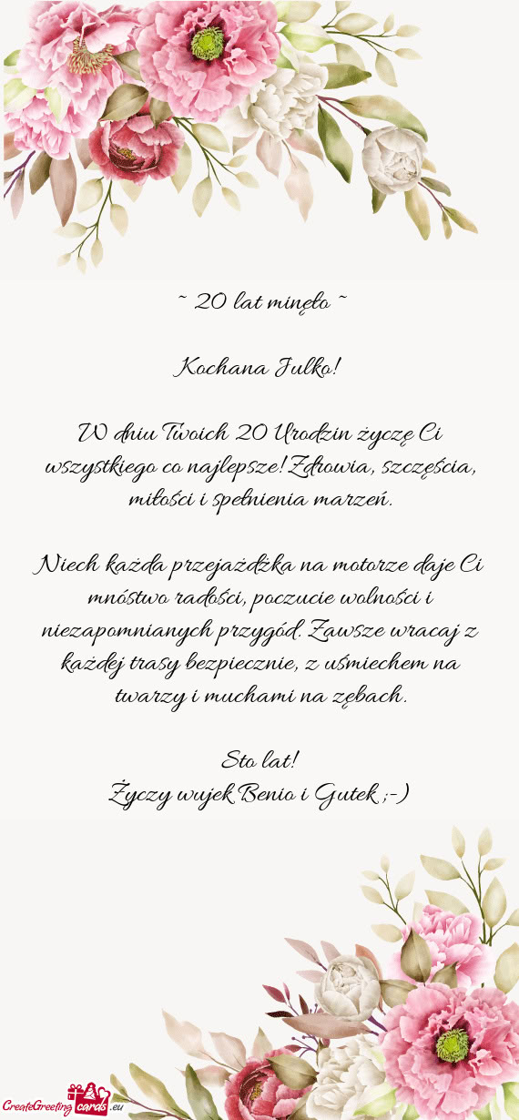 ~ 20 lat minęło ~