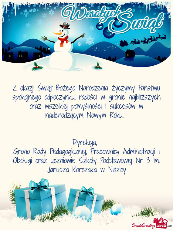 3 im. Janusza Korczaka w Nidzicy