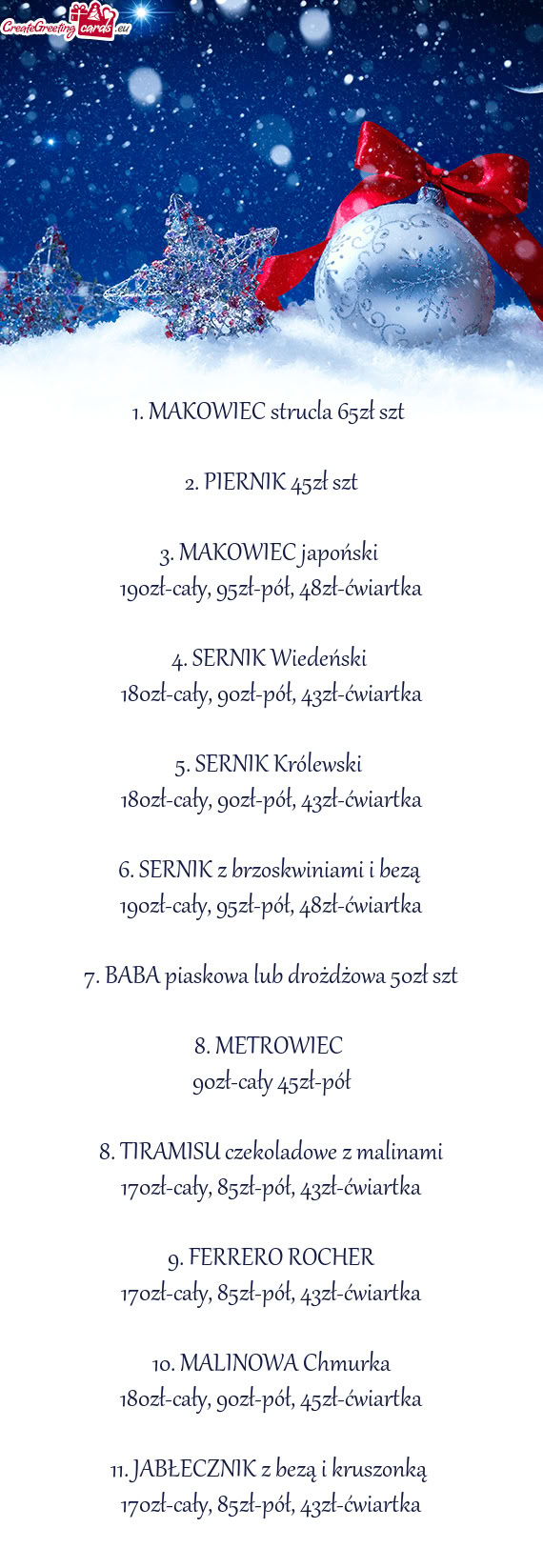 3. MAKOWIEC japoński