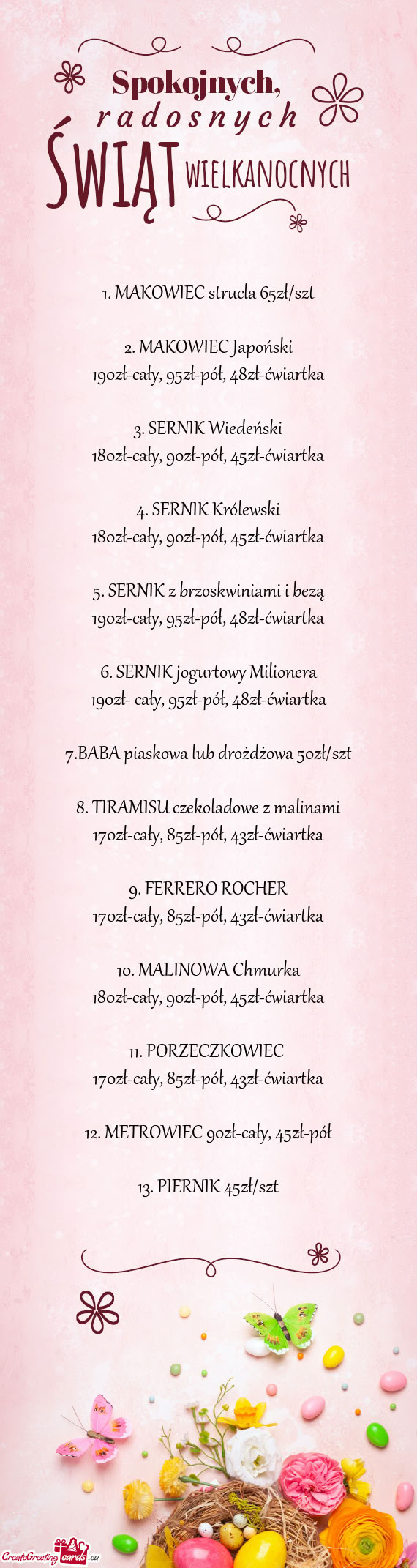 4. SERNIK Królewski