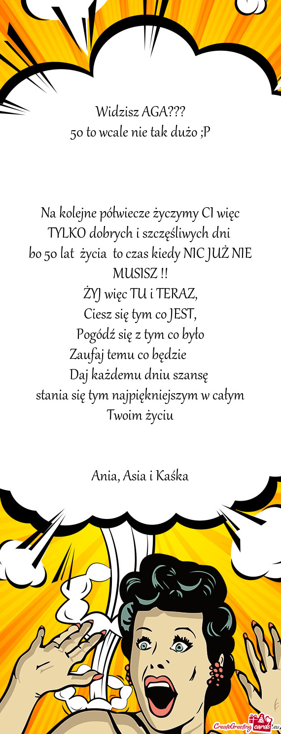 50 to wcale nie tak dużo ;P