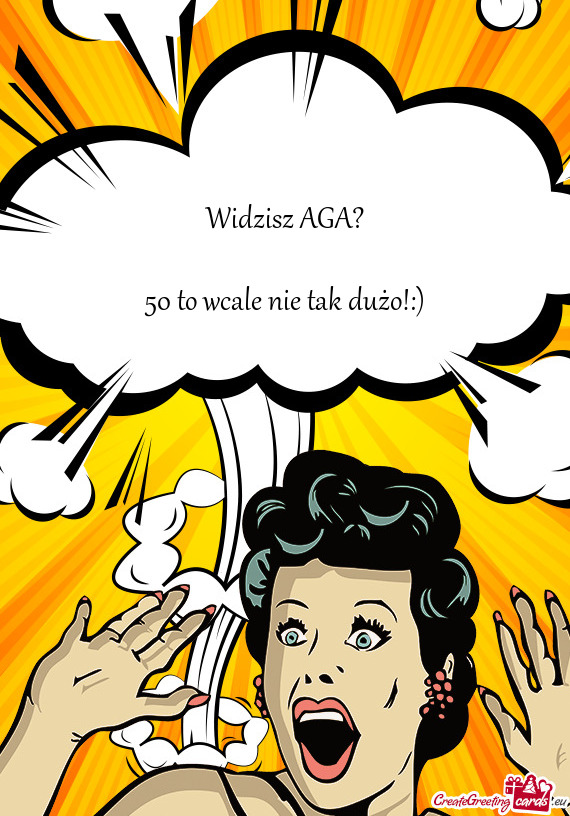 50 to wcale nie tak dużo!:)