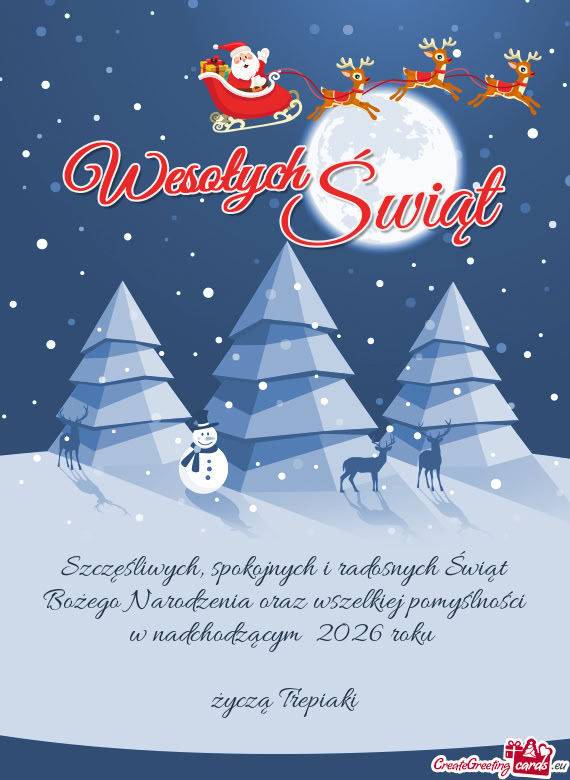 6 roku  życzą Trepiaki