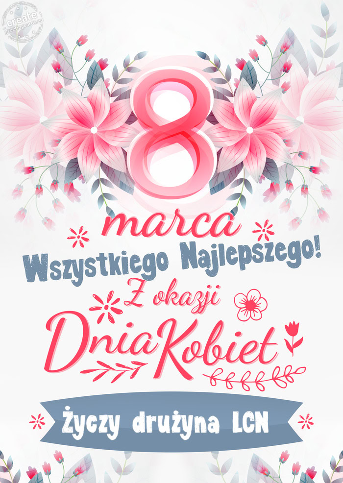 8 Marca wszystkiego najlepszego drużyna LCN