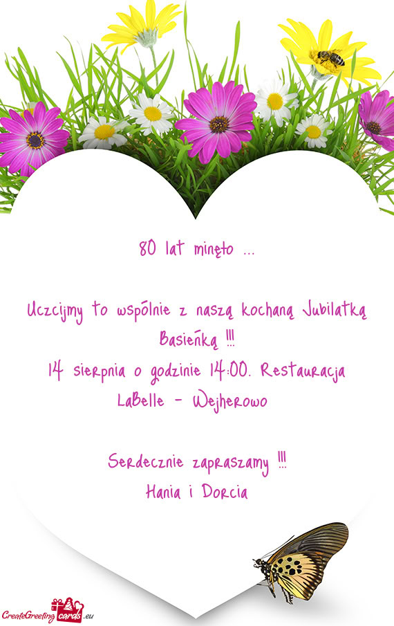 80 lat minęło