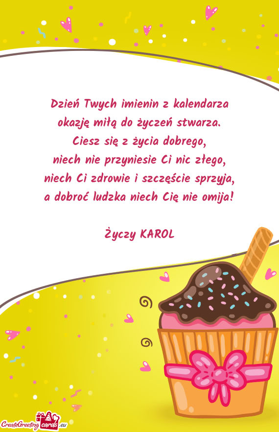 A dobroć ludzka niech Cię nie omija! KAROL