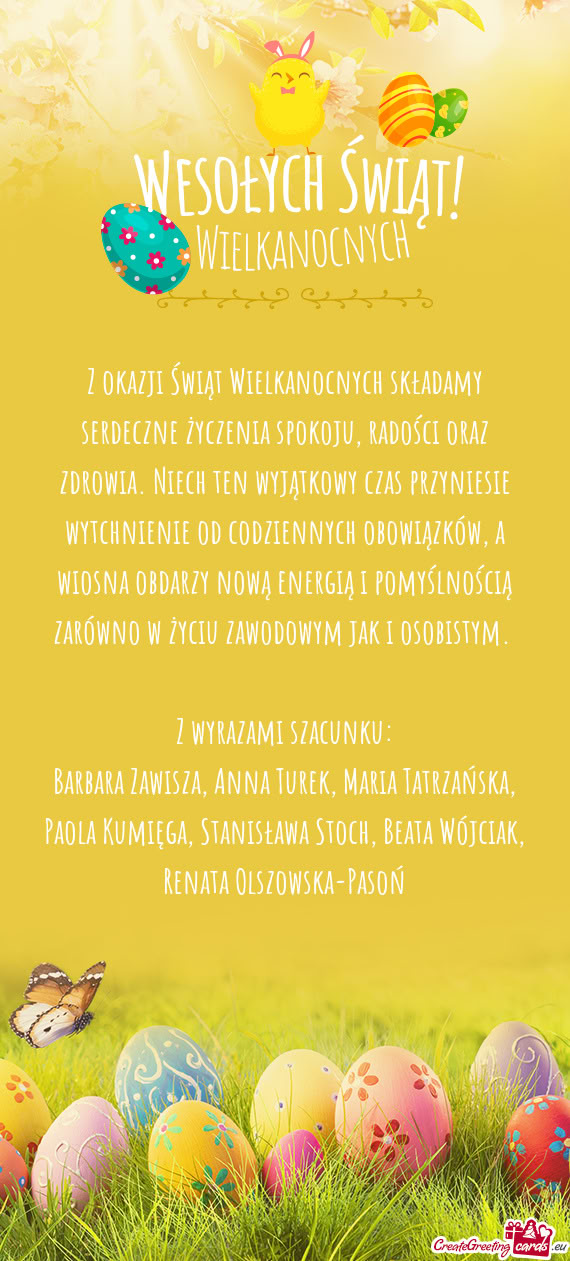 Ą i pomyślnością zarówno w życiu zawodowym jak i osobistym