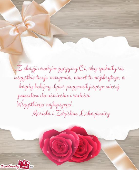 A każdy kolejny dzień przynosił jeszcze więcej powodów do uśmiechu i radości