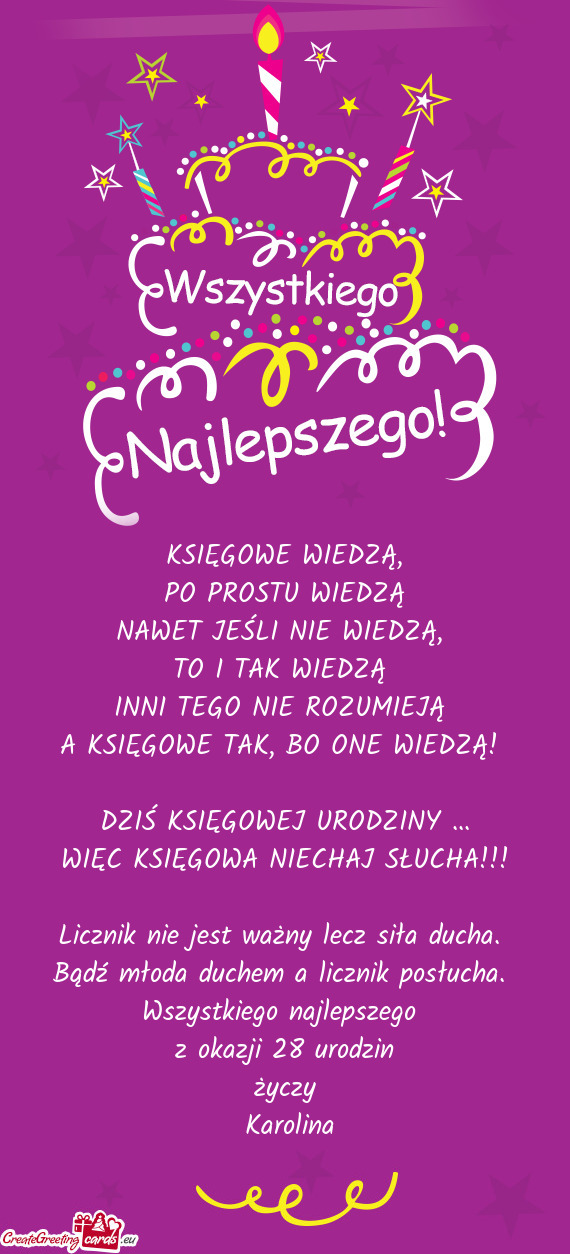 A KSIĘGOWE TAK, BO ONE WIEDZĄ