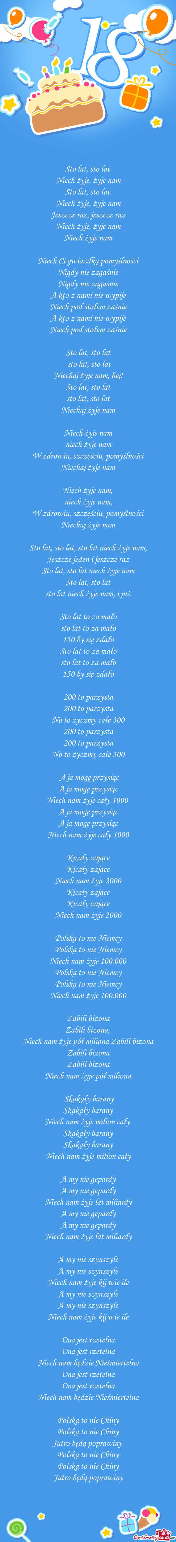 A kto z nami nie wypije