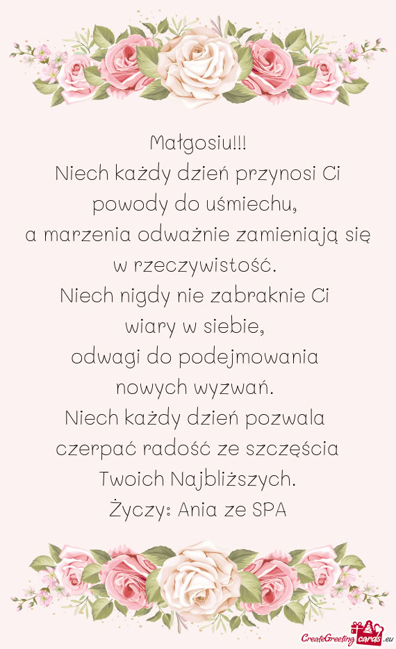 A marzenia odważnie zamieniają się w rzeczywistość