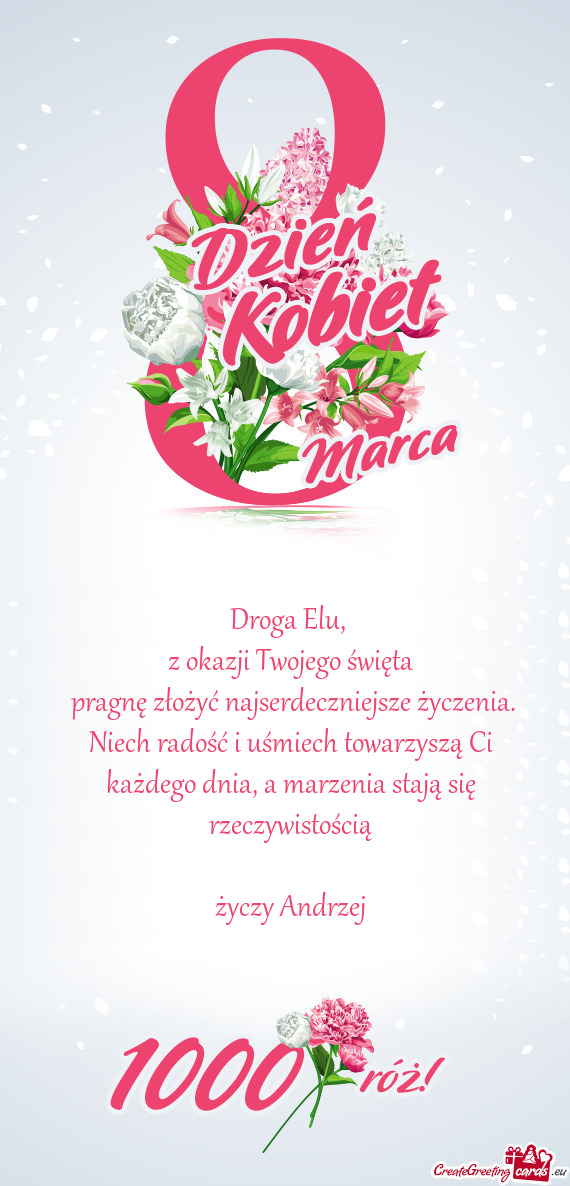 A marzenia stają się rzeczywistością Andrzej