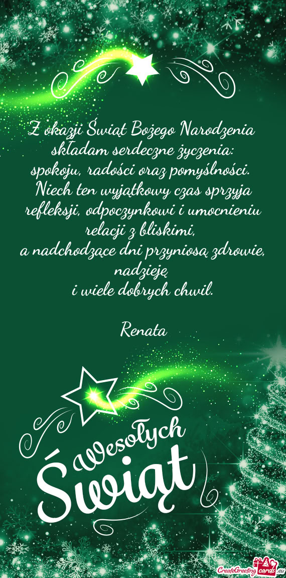 A nadchodzące dni przyniosą zdrowie, nadzieję