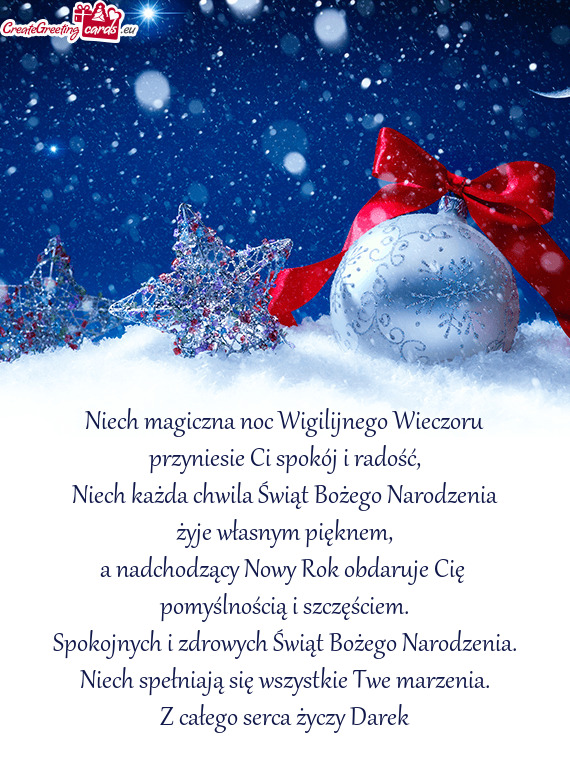 A nadchodzący Nowy Rok obdaruje Cię