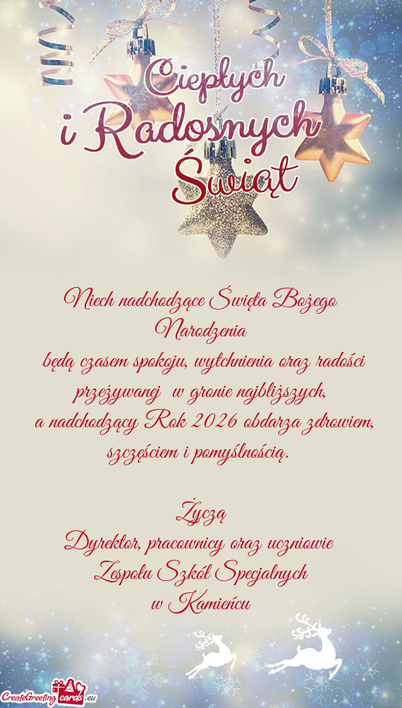 A nadchodzący Rok 2026 obdarza zdrowiem, szczęściem i pomyślnością