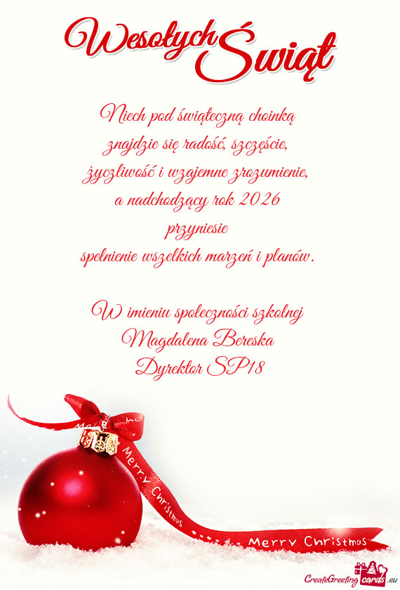 A nadchodzący rok 2026