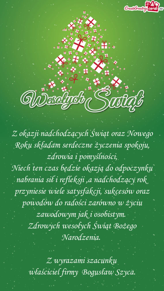 A nadchodzący rok przyniesie wiele satysfakcji