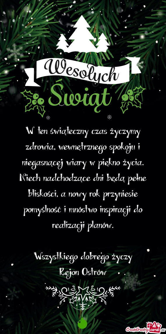 A. Niech nadchodzące dni będą pełne bliskości, a nowy rok przyniesie pomyślność i mnóstwo i