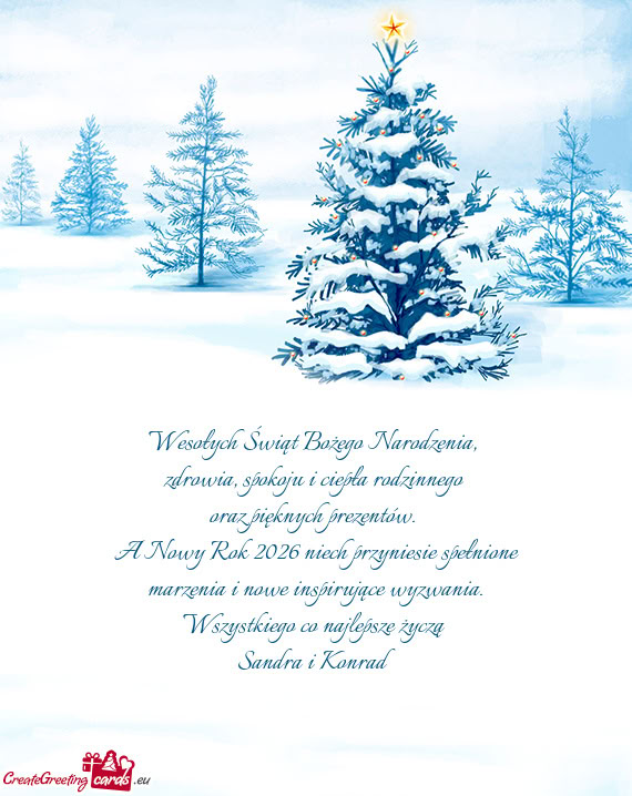 A Nowy Rok 2026 niech przyniesie spełnione marzenia i nowe inspirujące wyzwania