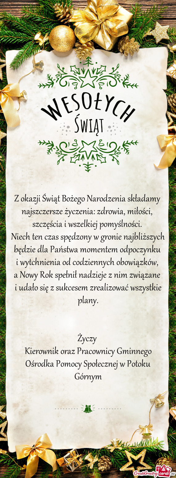 A Nowy Rok spełnił nadzieje z nim związane i udało się z sukcesem zrealizować wszystkie p