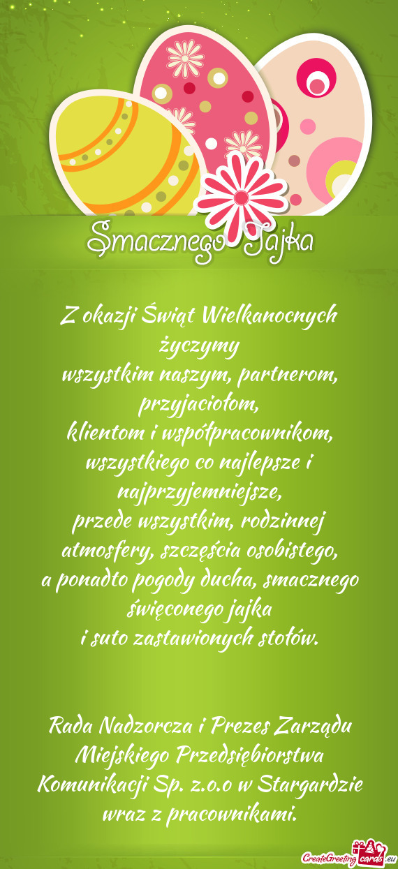 A ponadto pogody ducha