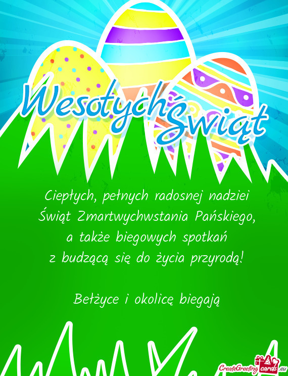 A także biegowych spotkań