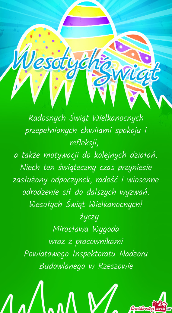 A także motywacji do kolejnych działań