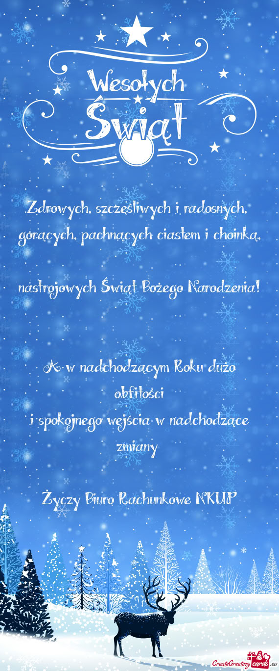 A w nadchodzącym Roku dużo obfitości