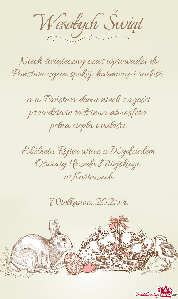 A w Państwa domu niech zagości prawdziwie rodzinna atmosfera