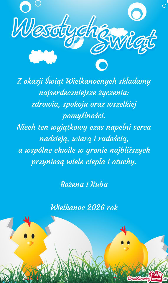 A wspólne chwile w gronie najbliższych przyniosą wiele ciepła i otuchy