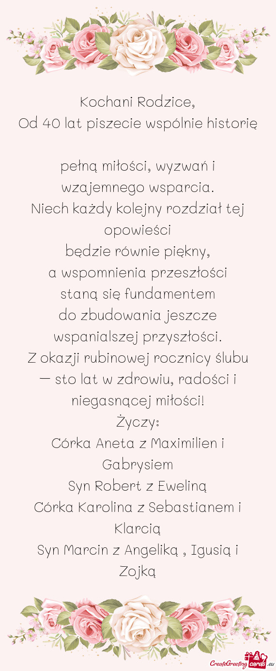 A wspomnienia przeszłości