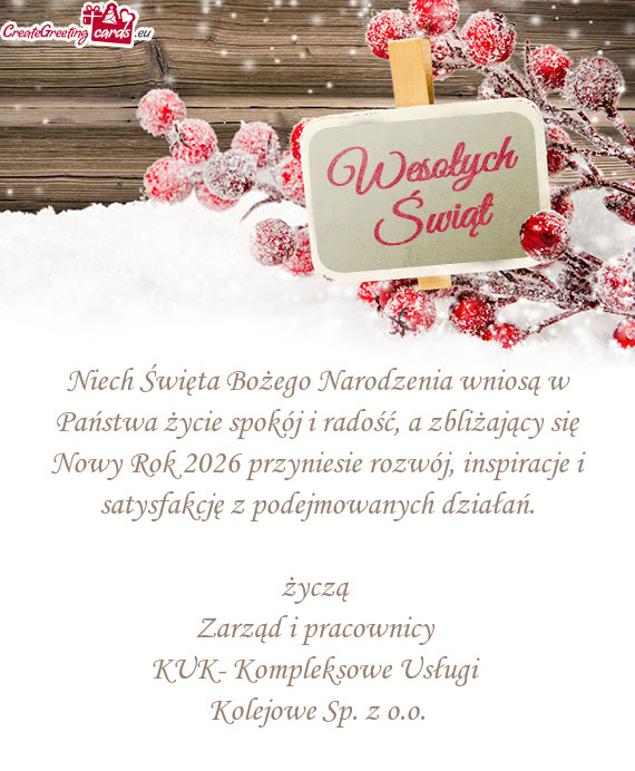 A zbliżający się Nowy Rok 2026 przyniesie rozwój